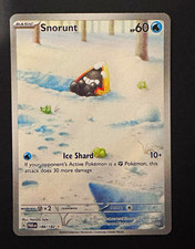 Snorunt - 188/182 - Illustration Rare - Paradox Rift - Pokemon Card - NM/M