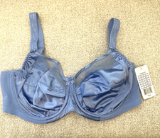 Goddess Keira Banded UW Bra GD6090 Light Blue COR US Size 36DDD Retail 48 New