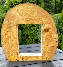 Groß,Baumscheibe,Holzscheibe, Zum Aufrechtstellen, Bastelholz,Holzdeko, Ahorn 