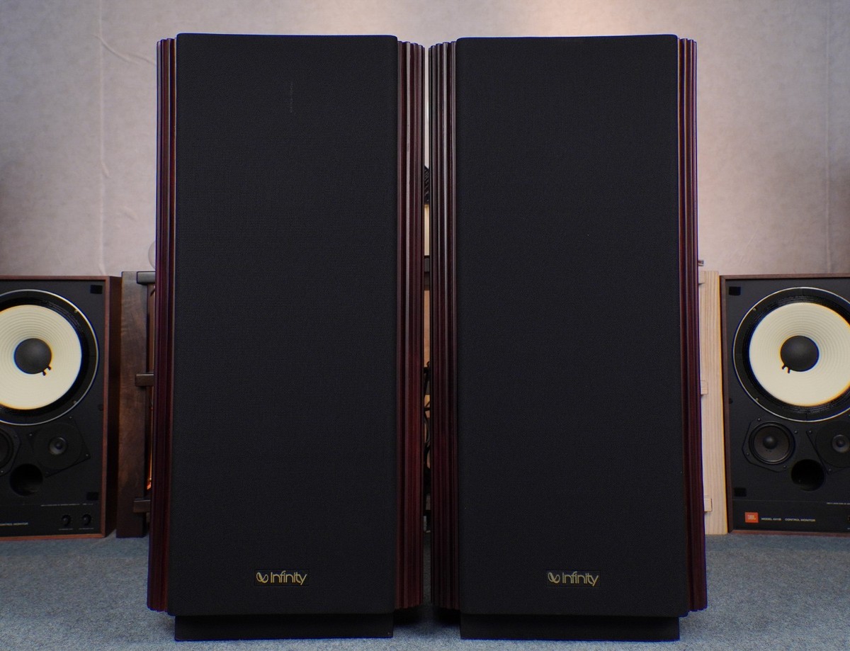 Superb Infinity Kappa Pair of Speakers – Fully Restored – 1-Year
