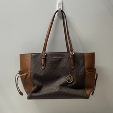 Borsa Michael Kors Jet Set da viaggio grande in pelle saffiano