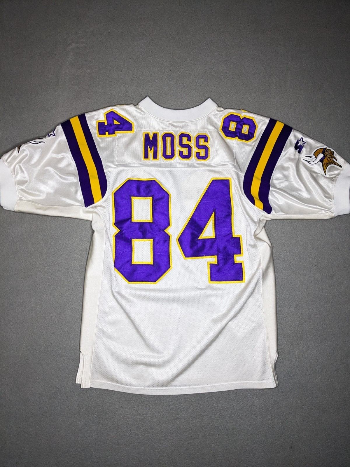 Vintage Randy Moss #84 Minnesota Vikings Starter Pro Line Jersey Sz 48