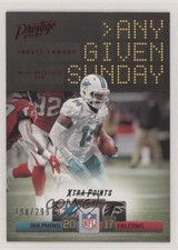 2021 Panini Prestige Any Given Sunday Xtra Points Red 198/299 Jarvis Landry 02l6