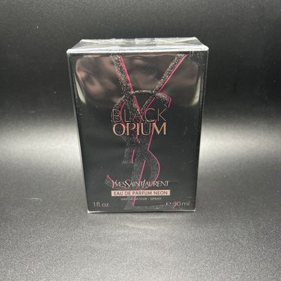 YVES SAINT LAURENT BLACK OPIUM NEON EDP SPRAY FOR WOMEN 1.0 Oz / 30 ml BRAND NEW