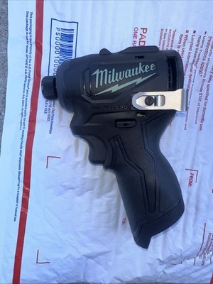 NEW! Milwaukee M12 BLACKOUT Brushless Sub Compact 1/4  Impact 3450-20