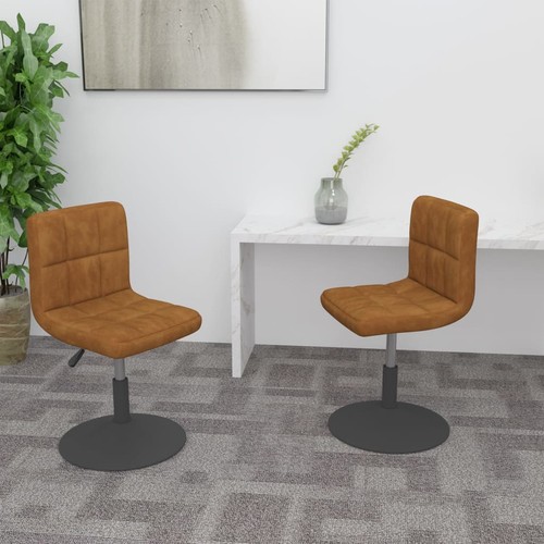 1/2/4/6x Silla de Comedor Giratoria de Terciopelo Asiento Multicolor vidaXL - Imagen 2 de 115