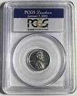 1943 LINCOLN STEEL CENT PCGS GRADED SAMPLE SLAB JAN 11TH 2011 LUNCHEON