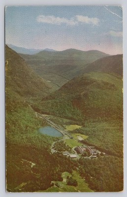 Post Card Air View Crawford House Club & Golf Club New Hampshire Q294