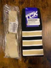 TCK Vegas Gold Black Socks Belt Baseball Softball Unisex Combo 