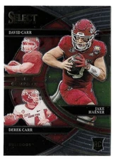 2023 David Carr - Derek Carr - Jake Haener Panini Select Draft Picks Company