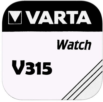 30x VARTA Watch V 315 Button Cell Sr 716 SW V315 Watch Battery 30x1 Bister