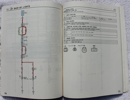 1989 Model Toyota 4 Runner 4Runner Electrical Wiring Diagram Printed in Japan - Picture 10 of 10