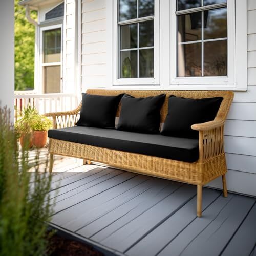 ROFIELTY Bench Cushion 45 inch Bench Cushion for Indoor/Outdoor use
