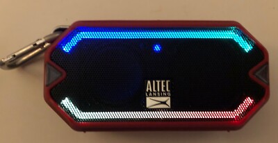 Altec Lansing  HydraBoom Everythingproof Portable Bluetooth Speaker - Red -