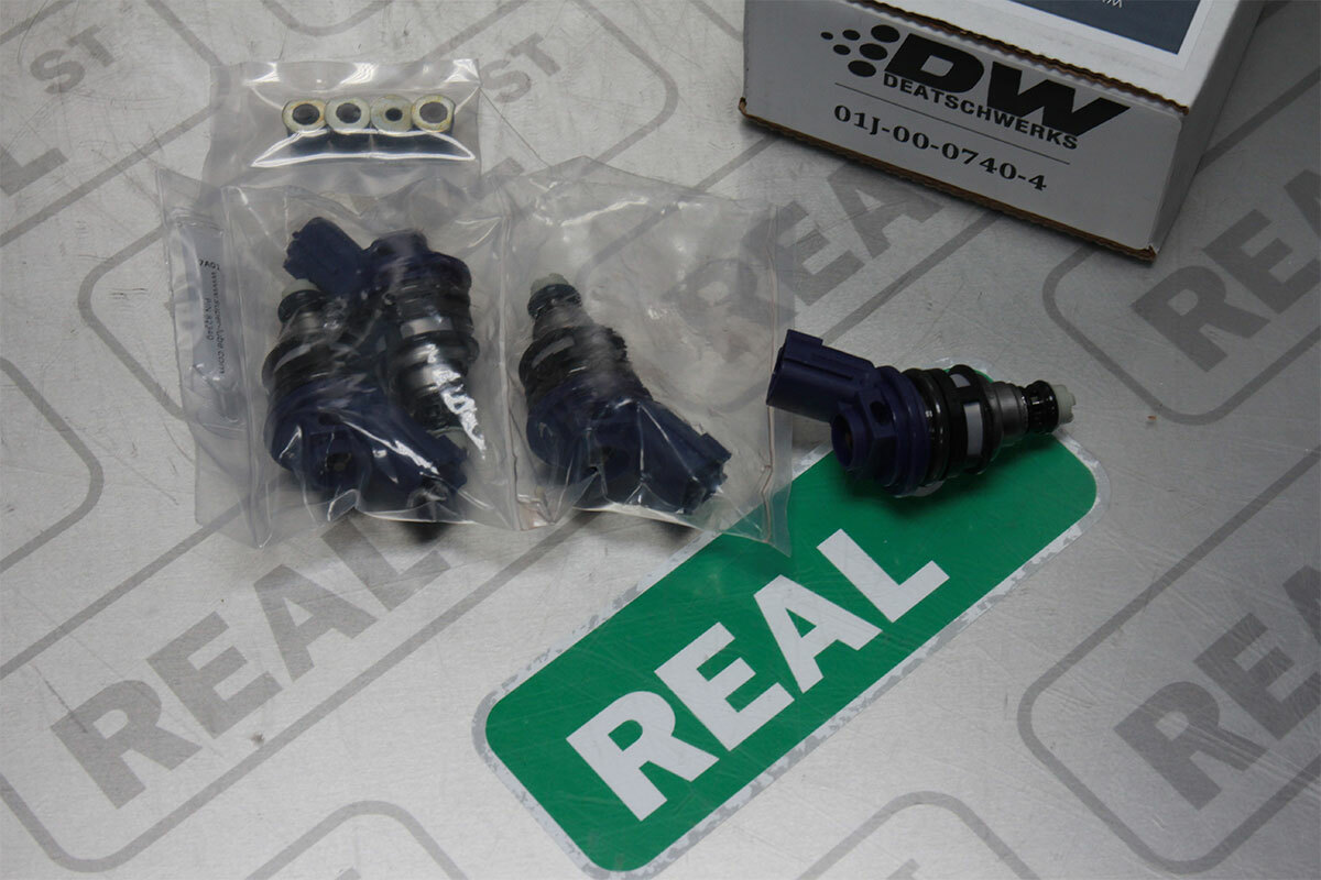 ひろすけ DeatschWerks 740cc インジェクター Deatschwerks 740cc Injectors for Nissan 240sx KA24DE SR20DET
