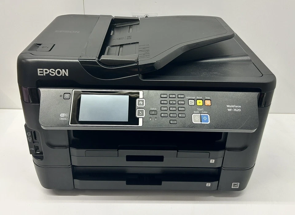 Epson Workforce WF-7620DTWF A3+ Colour Multifunction Inkjet Printer C11CC97301 - Image 3 of 4