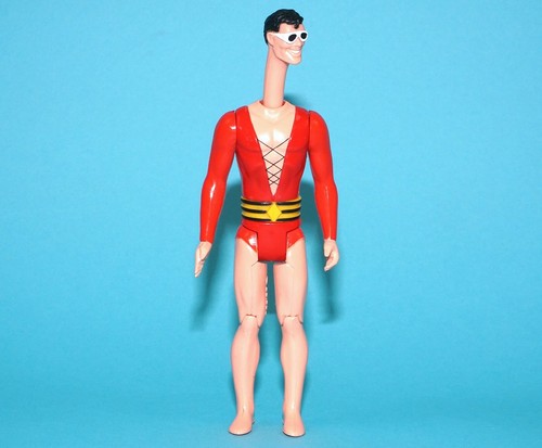 SUPER POWERS PLASTIC MAN 100% COMPLETE & ORIGINAL 1986 KENNER WORKS! - Picture 5 of 9