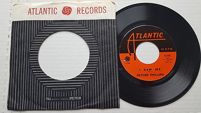 ESTHER PHILLIPS - I Saw Me / Let Me Know When It's Over 1965 R&B SOUL (EX)