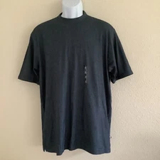 Geoffrey Beene Men's Casual Crew Neck Knit  T Shirt Size M Blue Gray NEW