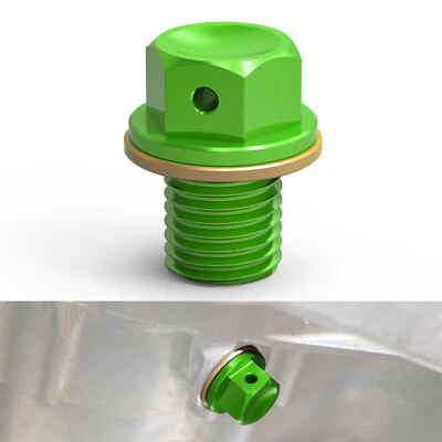 Bouchon de Vidange Magnétique M12x1,5 Pour Kawasaki ZXR 250 400 750 1989-1995 - Photo 1/4