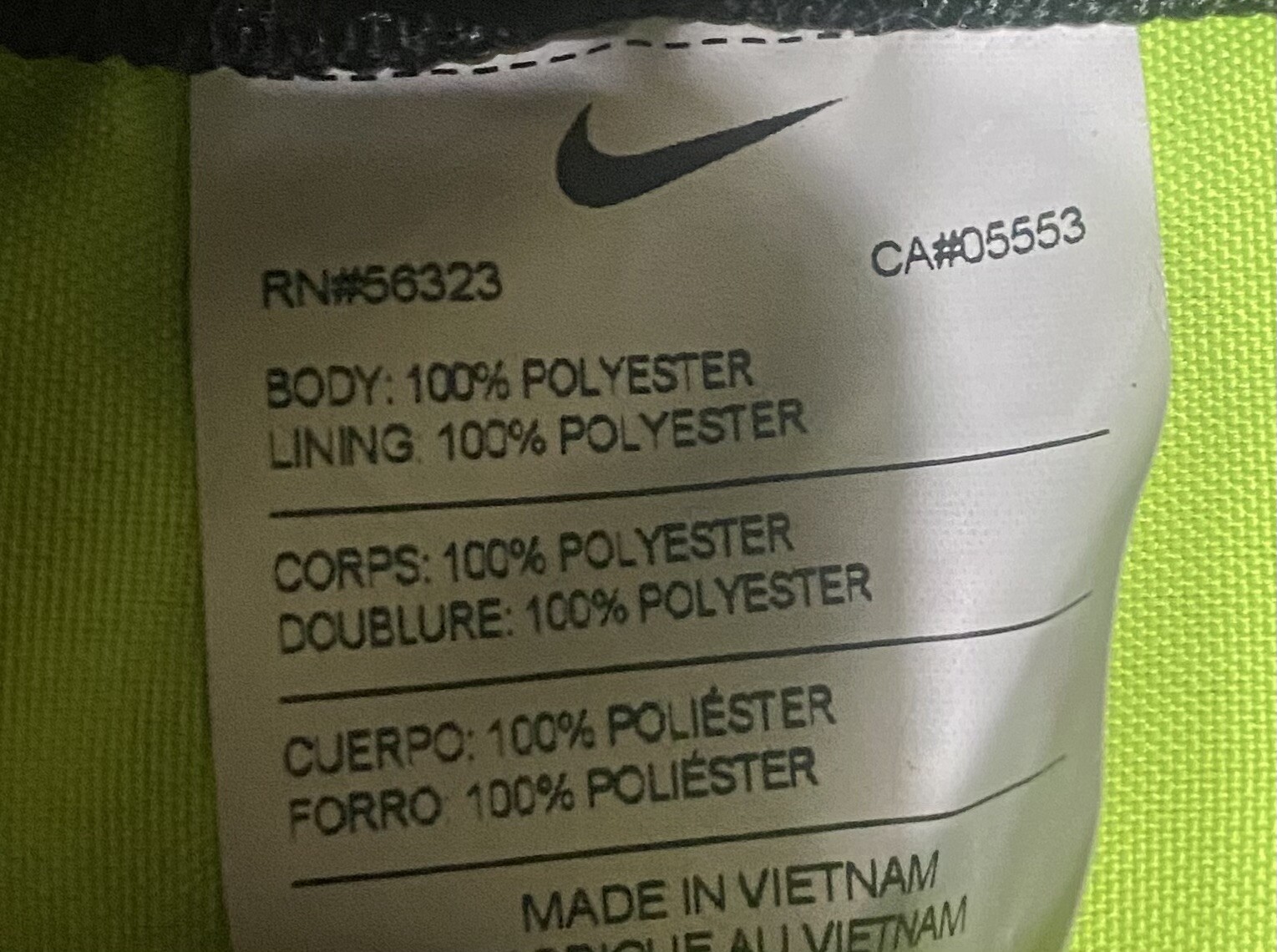 Nike Sport Duffle Bag RN 56323 CA 05553 Baseball Softball Raquet