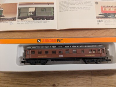 Arnold Spur N, 3370, Oldtime Speisewagen A2 der KPEV, LÜP 125MM, Modelleisenbahn