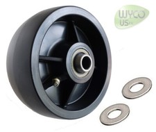  1 DECK WHEEL, 5x2, FOR JOHN DEERE 50", 60"  72" FRONT CUT DECKS, LAWNMOWERS