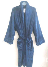 NEW Daniel Buchler Mens Plush Robe - Blue -sz.XL