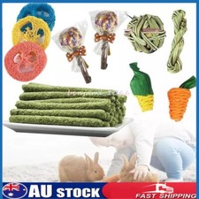 14Pcs Small Animal Chew Toys Set Rabbits Hamster Guinea Pig Teeth Grinding Gifts
