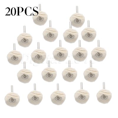 25mm Cloth Pad Polishing Buffing Wheels Hobbies Grinder 10pcs