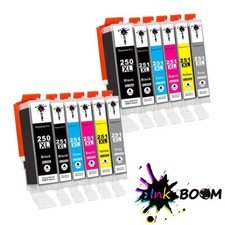 12 Ink Cartridge for PGI-250 CLI-251 PIXMA IP8720 MG7520 MG6320 MG7120
