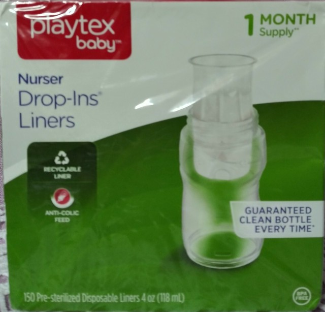 playtex drop in liners 4 oz