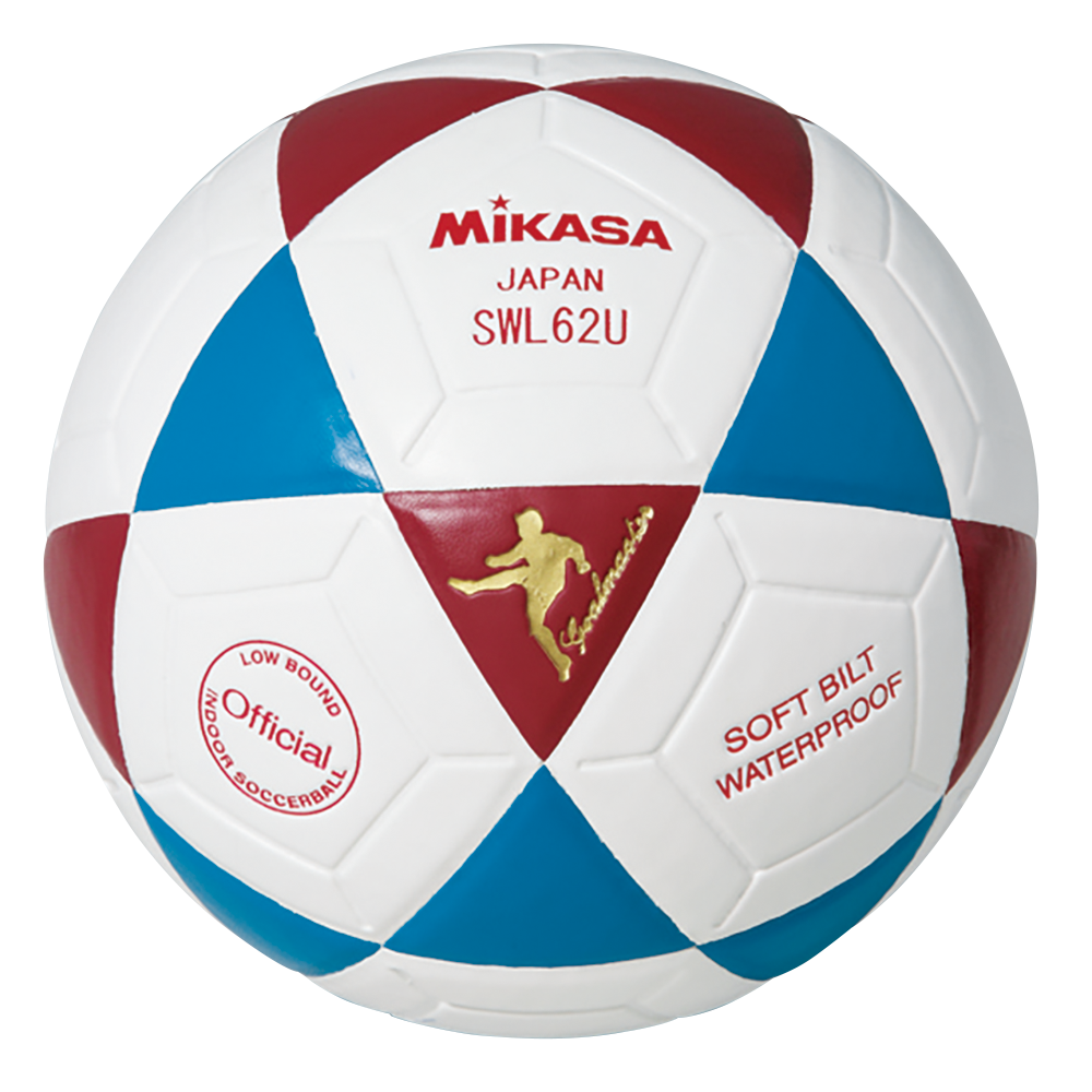 Mikasa SWL62 series Futsal Soccer Ball, Low Bounce blue red