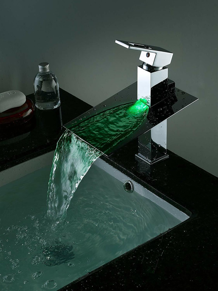 Light Up Bathroom Sink Faucets