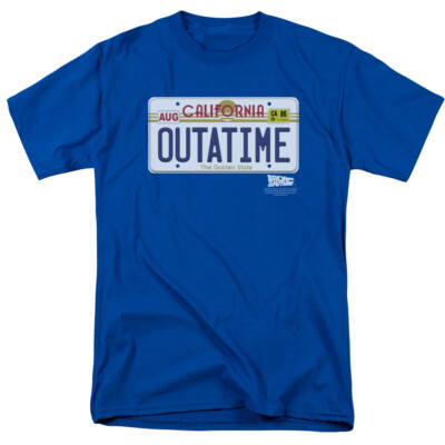 Back To The Future ''Outatime Plate'' T-Shirt - through 5X