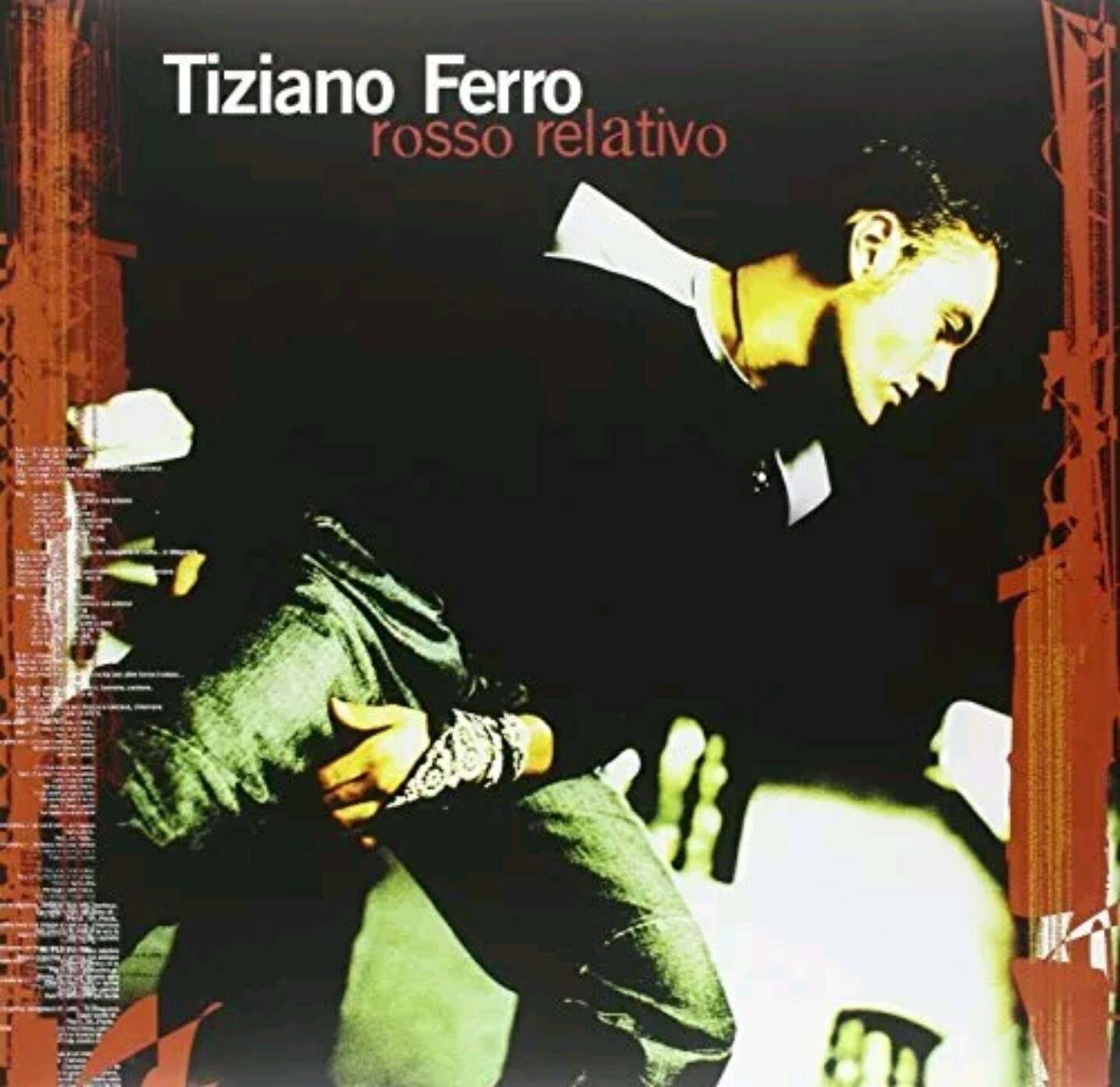 TIZIANO FERRO - ROSSO RELATIVO - LP VINYL NEW ed.2001-2016