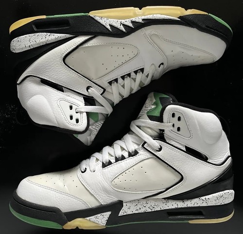 NIKE AIR JORDAN Sixty Plus 'Celtics' 2009 UK taglia 10,5. 36806-131 - Foto 9 di 10