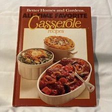 VINTAGE BETTER HOMES AND GARDENS ALL-TIME FAVORITE CASSEROLE RECIPES HC 1977 VGC