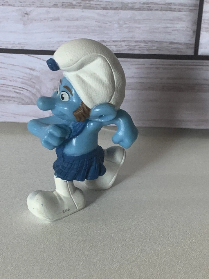 Los Pitufos McDonalds Gutsy 3" PVC Figuras Juguetes Happy Meal Juguetes Foto 2 de 4