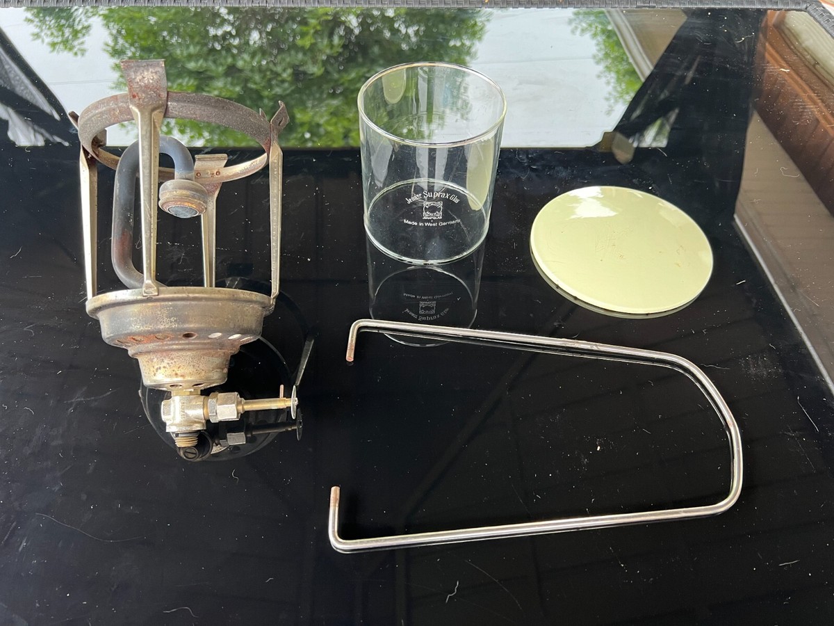Vintage Schott Mainz Jenaer Suprax Camp Camping Light Lantern