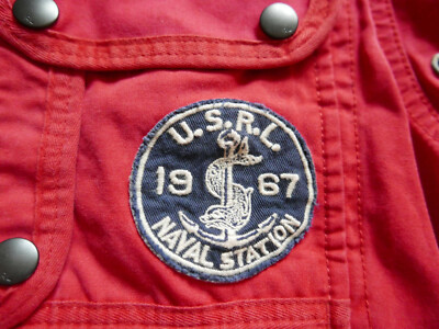 Polo Ralph Lauren Jacket USRL Naval Station Marine Navy