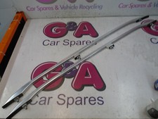 02 AUDI A4 AVANT ESTATE B6 2000-2006 2X CHROME ROOF RAILS BARS -PAIR