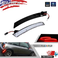 2pcs Red LED Rear Side Marker Indicator Lights For 02-08 Mini Cooper R50 R52 R53