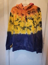 PRPS Tie Dye Hoodie Large Multi-colored 100% Cotton