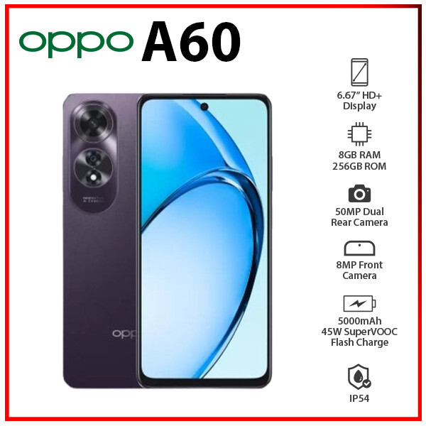 Oppo A60 Specs: Claimed to be a Durable Phone Resistant to Impacts and Shocks - News Directory 3