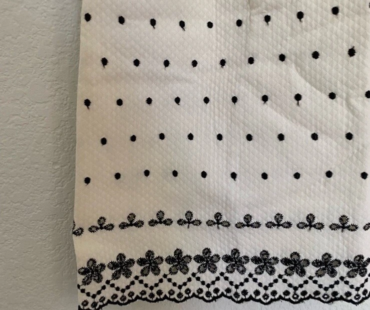 Винтажный MM Michelle Y2K в горошек цветочный 90-х кокетка мини-платье бант отверстие - Изображение 4 из 4