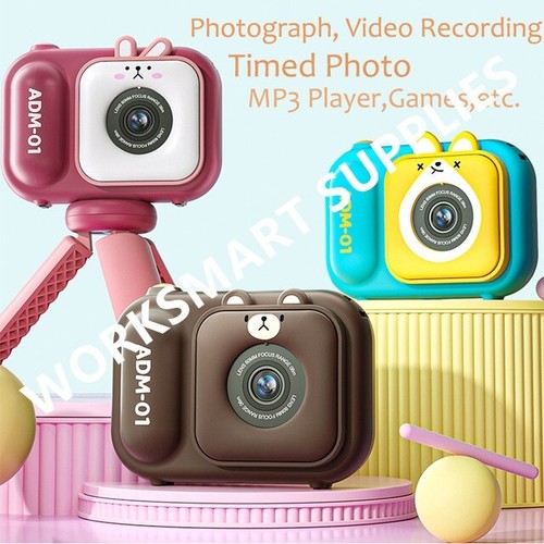 WorkSmart Supplies Tripod Mini 48MP Dual Lens Birthday Christmas Gifts For Kids - Picture 69 of 79