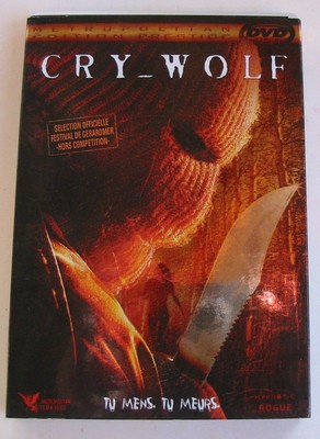 DVD CRY WOLF - Julian MORRIS / Lindy BOOTH - Jeff WADLOW