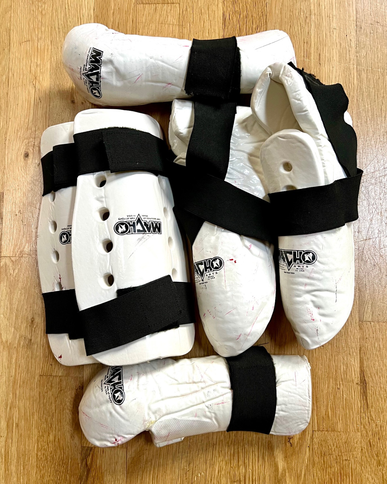 Macho Sparring Gear Set fits adult mediumlarge Martial Arts Karate TKD