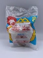 1998 McDonald's Disney Mulan On video Happy Meal Toy SHAN YU 8 New Sealed